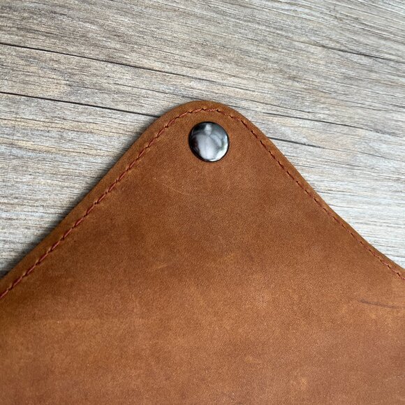Portland Leather Goods Large Leather Snap Journal cover + insert in Dakota - Picture 5 of 9